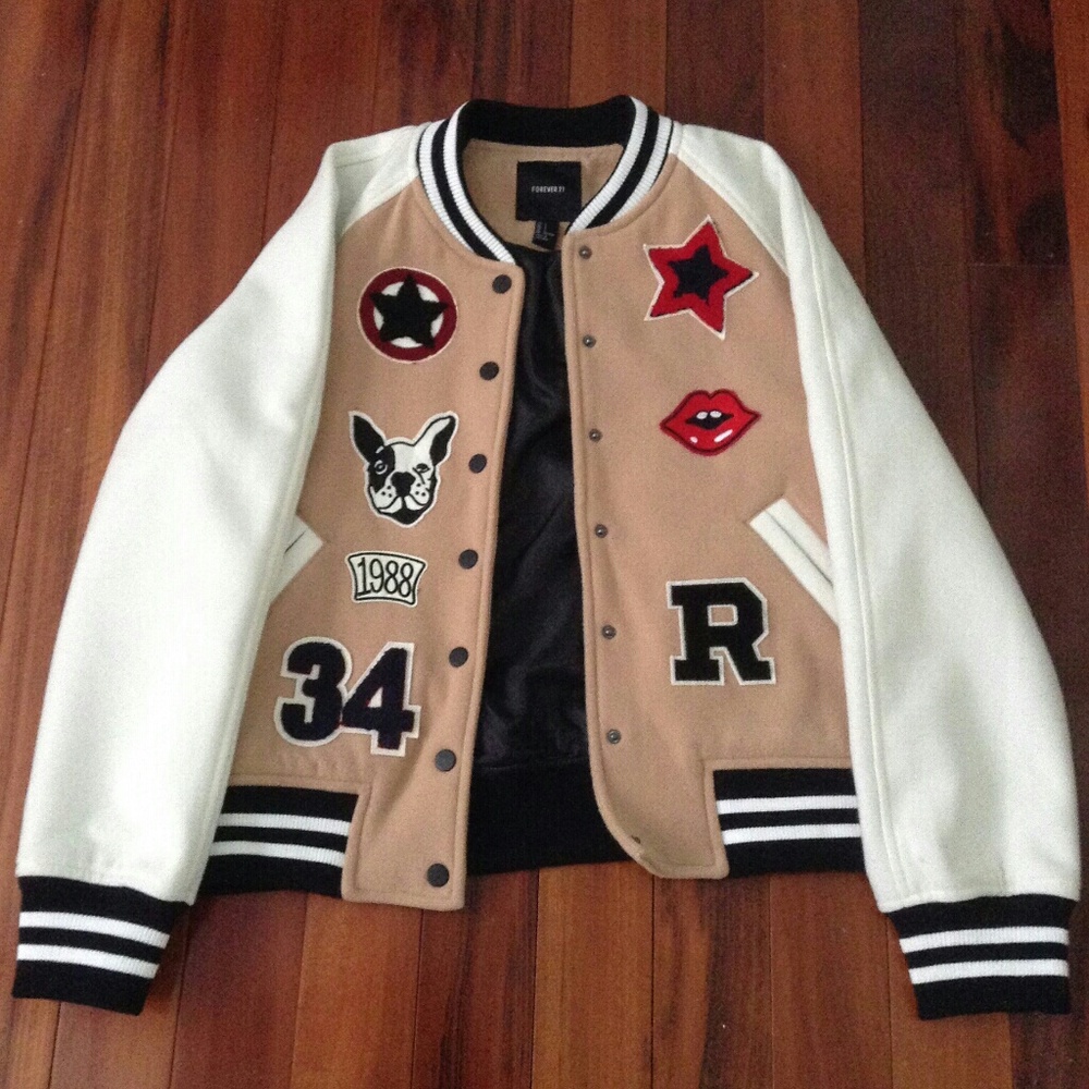 Varsity/Letterman Jacket w/ Patches